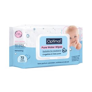 Optimal Wet Wipes Baby 72Pcs X3