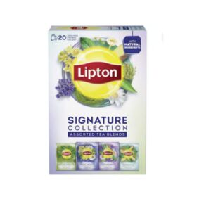 Lipton Signature Assorted Pack Tea Bag 20 Pcs