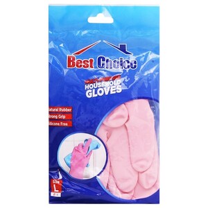 Best Choice Multi-Purpose Household Gloves Large 2 Pieces