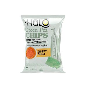 Halo Peas Vegetable Chips Sweet Chili 50 Gr