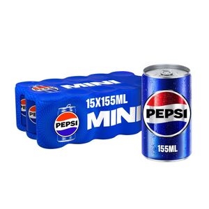 Pepsi Mini Cans 155 Ml Pack Of 15