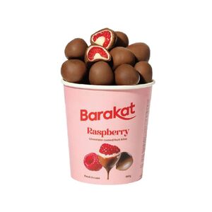 Barakat Raspberry Chocolate Coated Fruit Bites 190 Gr