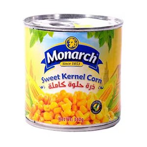 Monarch Sweet Corn Can 340G
