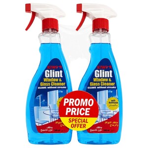 Kiwi Glint Window Cleaner 500Ml X2
