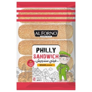 Al Forno Philly Sandwich Sesame Bag 5 Pieces
