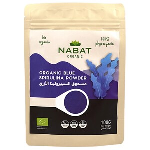Nabat Blue Spirulina Powder Organic 100G