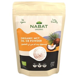 Nabat Mct Oil C8 Powder Organic 200G