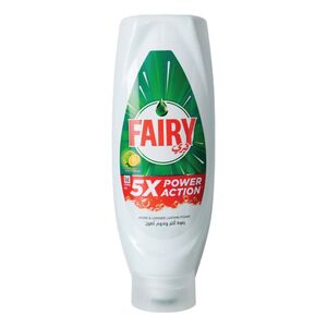 Fairy Power Action Dishwasher Liquid, Lime Fresh, 730 Ml