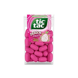 Tic Tac Dragon Fruit Flavoured Mints 18 Gr