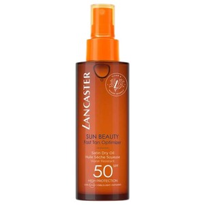 Lancaster Sun Beauty Fast Tan Dry Oil Optimizer Satin Spf50 150Ml