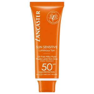 Lancaster Sun Sensitive Luminous Tan Oil Free Milky Fluid Spf50 50Ml