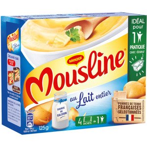 Maggi Mousline Puree Au Lait Entier 125G