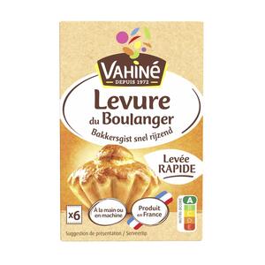 Vahine Levure De Boulanger Levee Rapide 27,6G