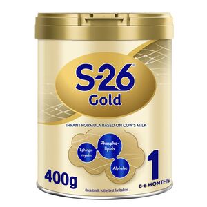 Nestle S26 Gold Stage 1 Infant Formula From 0-6 Months 400 Gr