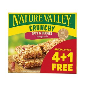 Nature Valley Cereal Bar Oats & Berries 42G 4+1 Free