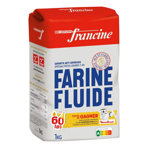 Francine Farine De Ble Fluide Type 45 1Kg