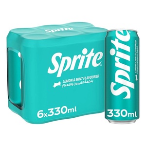 Sprite Lemon&Mint 6X330ml Can
