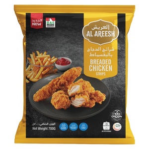 Al Areesh Breaded Chicken Strips 700G Promo