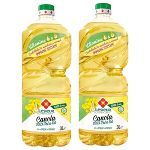 Lesieur Canola Oil 3L X2