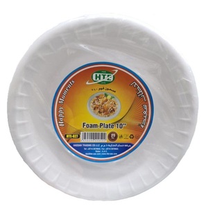 Hte Foam Plate 10" 25Pc