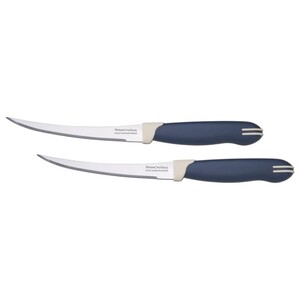 Tramontina Vegetable Knife Navy Blue 2 Pieces