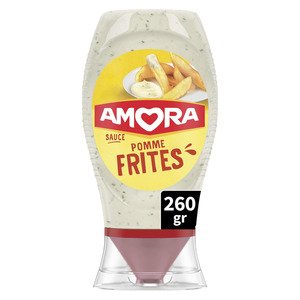 Amora Sauce Pomme Frites Flacon Souple 260G