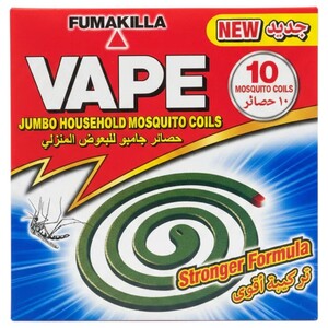 Vape Jumbo Household Mosquito Coils 10 Pieces