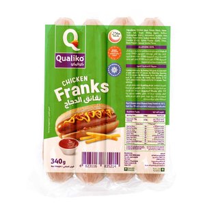 Qualiko Chicken Franks 340Gm
