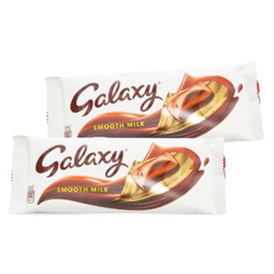 Galaxy Smooth Milk Chocolate 2X80gm