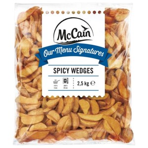 Mccain Frozen Wedges Spicy 2.5Kg