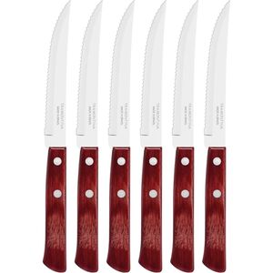 Tramontina Knife Paring Set Purple 6 Pcs