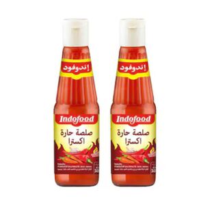 Indofood Hot & Sweet Sauce 340 Ml Pack Of 2