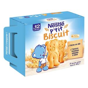 Nestle Ptit Biscuit Biscuits Bebe Des 12 Mois 180G