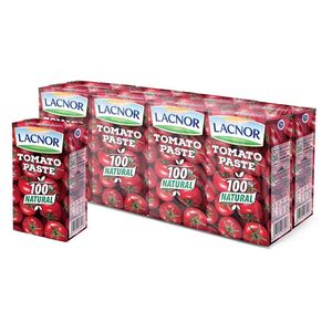 Lacnor Tomato Paste Tetra 135 Gr Pack Of 8