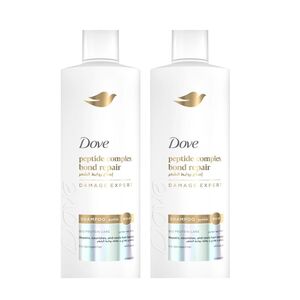 Dove Peptide Complex Bond Repair Shampoo 350 Ml Pack Of 2