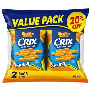 Sunshine Snacks Crix Cheese 45G (20% 0Ff)