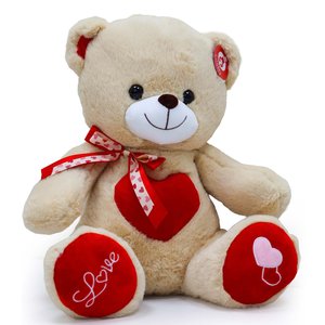 Cuddles Bear With Heart Assorted