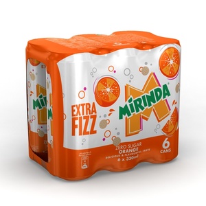 Carbonated Drink Zero Extra Fizz 330Ml 6X330ml