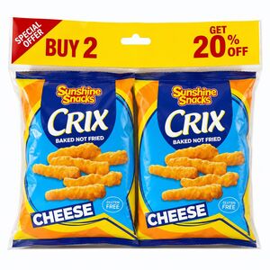Devon Sunshine Snacks Crix Cheese 28G*2 -20%