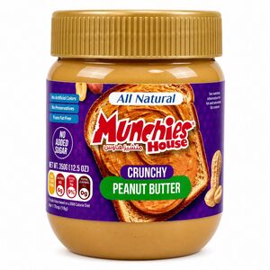 Chies Peanut Butter All Natural Crunchy 350G