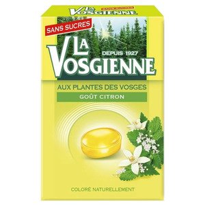 La Vosgienne Citron Sans Sucre 49G