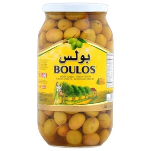Boulos Green Olives Jar 650G