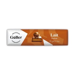 Galler Chocolate Bars Milk Praline 42G