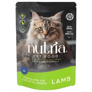 Nutria Cat Dry Food Lamb 1Kg