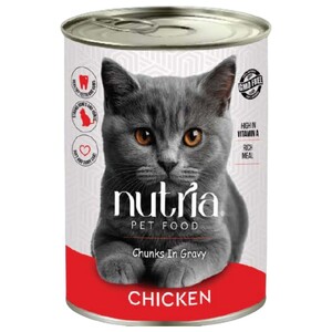 Nutria Cat Wet Food Chunks Chicken 400G