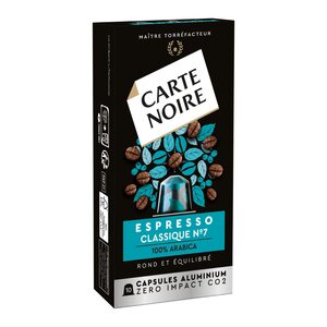 Carte Noire Espresso Intensity 7 10 Caps