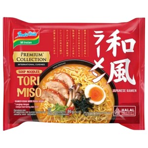Indomie Noodles Premium Collection Ramen Tori Miso 86G