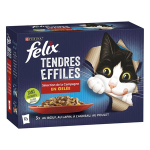 Felix Tendres Effiles En Gelee 4 Varietes 12X85g