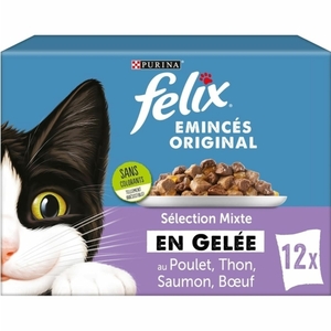 Felix Eminces Original En Gelee 3 Varietes 12X85g