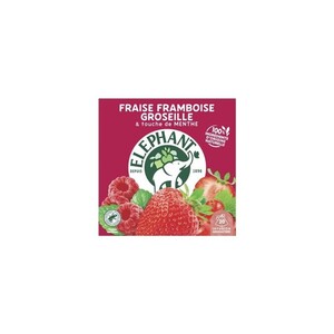 Elephant Inf Fraise Framb Groseille Menthe 20S